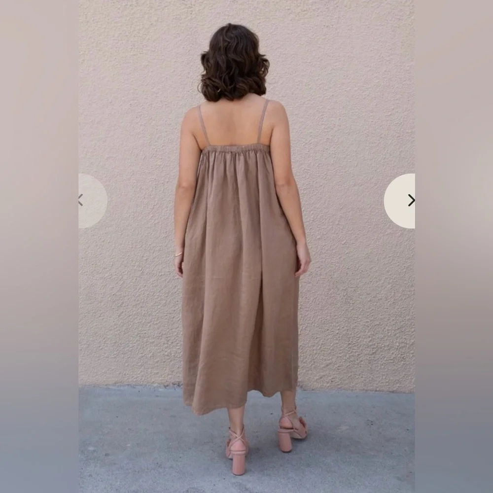 Filosofia Leah Dress in Wheat - size medium - Picture 7 of 12